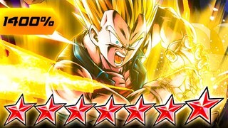 (Dragon Ball Legends) ZENKAI 7, 1400%, 14 STAR YEL GT VEGETA! YET ANOTHER BUFF FOR SSJ4 GOGETA!