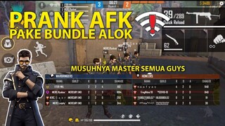 PRANK AFK DI CLASH SQUAD, KETEMU MASTER PALING SONGGONG - GARENA FREEFIRE