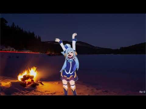 Konosuba_Aqua dance