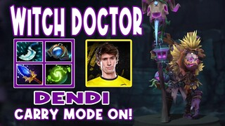Witch Doctor Dendi Highlights Carry Mode On - Dota 2 Highlights - Daily Dota 2 TV