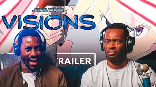 Star Wars: Visions Official Trailer (2021) | Everyday Negroes React!!! (THIS GOES CRAZY!!!)