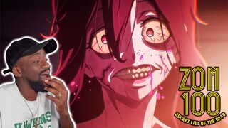 MY FIRST ZOMBIE ANIME | Zom 100: Bucket List of The Dead | Episode 1 Reaction