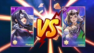 Pharsa vs Lunox - Who's better? 🤔 | Mobile Legends: Adventure