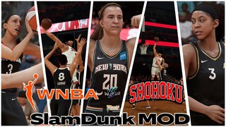 Shohoku vs WNBA All-stars - NBA 2K Slam Dunk Mods