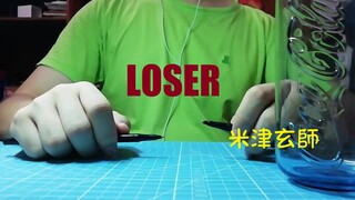 Hãy xem chàng trai này biểu diễn "Loser" chỉ với hai chiếc bút