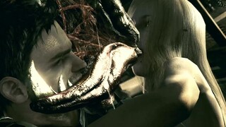 Resident Evil 5 Em gái tóc vàng bị kéo vào nhà và cấy ký sinh trùng Plaka