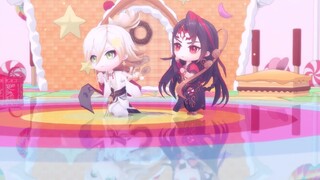 Onmyoji MMD | Asura & Taishakuten cute dance