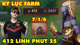 FPX DoinB xác lập KỶ LỤC FARM LMHT thế giới, 412 lính ở phút thứ 25 với Ryze (7/1/5)