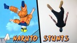 Stunts From Naruto In Real Life (Parkour, Anime)