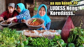 Yakin.. Bikin Ketagihan‼️Ikan Asin, Sambel PEDAS, Lalap JANTUNG, SALADA AIR, LEUNCA, TERONG