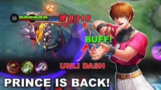 BUFFED DYRROTH | THE PRINCE IS BACK | DYRROTH UNLI DASH BUFF | MLBB