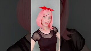 Sakura haruno Cosplay #animecosplay #kawaii #dancekawaii #sakuraharuno #cosplayer #dancekawaii