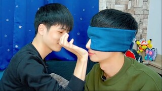 BL 🙈 KISS ความท้าทายของร่างกายแฟนของฉัน! นิค & ชีส