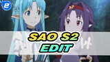 This Edit Will Awaken Your Memories About SAO Season 2 | Sword Art Online_E2
