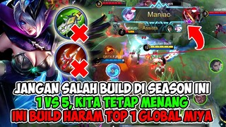 2020 BUILD MIYA REVAMP TERSAKIT 1X HIT MUSUH SEKARAT | TUTORIAL MIYA GAMEPLAY