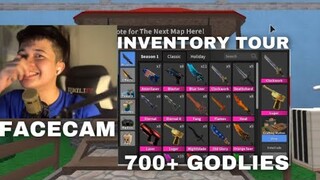 Mm2 with facecam | Inventory  Tour| Murder Mystery  2-Roblox