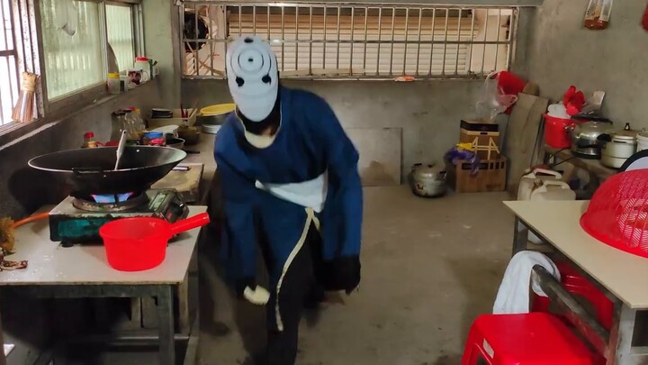 Happy Birthday~White Mask Human Body