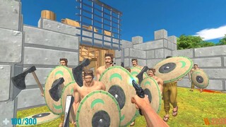 Survive in Barbarian Fortress Dungeon. Animal Revolt Battle Simulator