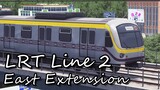 LRT Line 2 East Extension: Project Overview | Cities: Skylines (1/3)