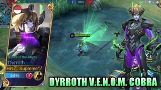 SCRIPT SKIN DYRROTH V.E.N.O.M. COBRA PATCH TERBARU - MOBILE LEGENDS