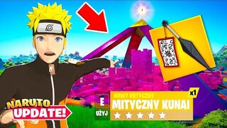 NARUTO w Fortnite! NOWY Mityczny „KUNAI", MECHY Powracają!