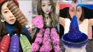 [ASMR] THÁNH ĂN ĐÁ| Ăn Đá lạnh, chocola đông lạnh đa màu sắc| Ice Eating MUKBANG SATİSFYİNG#30