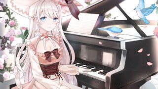 【Live piano playing and singing】Santa Lucia~Sleep in the arms of Grandma Mengyin~