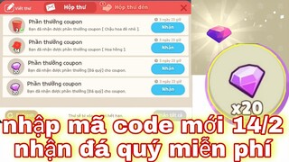 PLAY TOGETHER | nhập code mới 14/2 nhận quà đá quý miễn phí