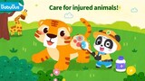 βaby Panda rescue animals | Farm animal care βαβy βus | clean up Learning about animals