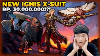 AKHIRNYA BOCORAN SKIN X-SUIT BARU IGNIS SENILAI RP 30.000.000 ?! WOW INI BAGUS BANGET! - PUBG MOBILE