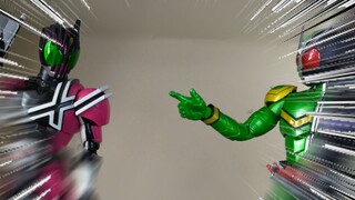 [Animasi Stop Motion Kamen Rider] Detektif Dede Zephyrus Penghancur Dunia w