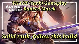 AOV moba, THANE (tank) Ranked Gameplay