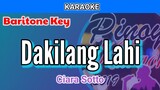 Dakilang Lahi by Ciara Sotto (Karaoke : Baritone Key)