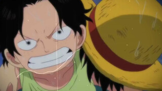 "Luffy ada tepat di belakangku saat itu."