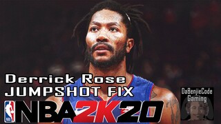 Derrick Rose Jumpshot Fix NBA2K20