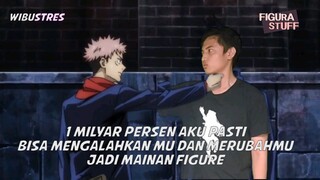 melawan itadori sampe jadi figur