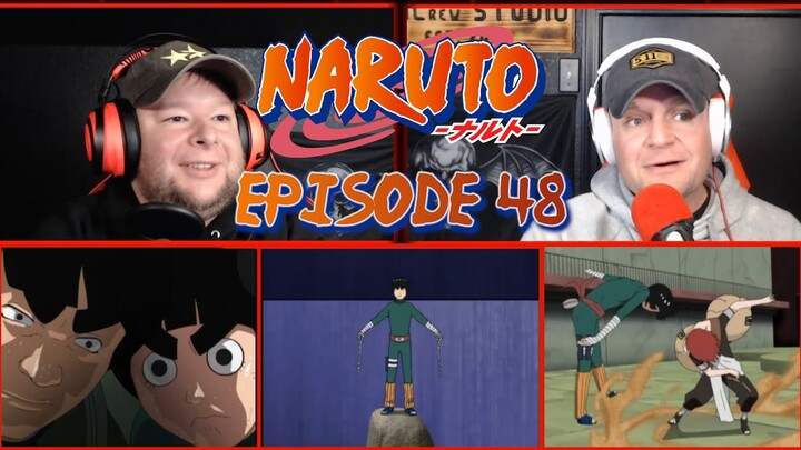 Naruto Reaction - Episode 48 - Gaara vs Rock Lee