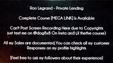Ron Legrand Course Private Lending download