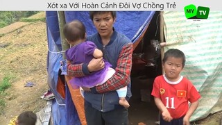 Xót xa Với Hoàn Cảnh Đôi Vợ Chồng Trẻ 4 Đứa Con Ở Trong Ngôi Nhà Bạt Chỉ Có 7m Vuông p4