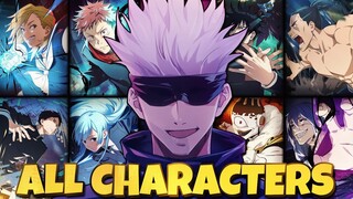 JUJUTSU KAISEN PHANTOM PARADE GAME ALL CHARACTERS & GAMEPLAY (Release Date Late November 2023)