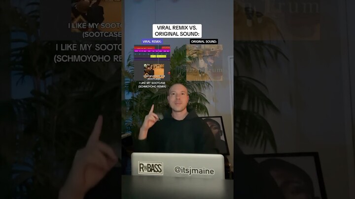 Viral Remix Vs. Original Sound: “I like my suitcase” #shorts