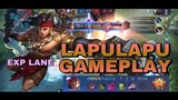 FLAPTZY MVP LAPULAPU EXP LANE GAMEPLAY