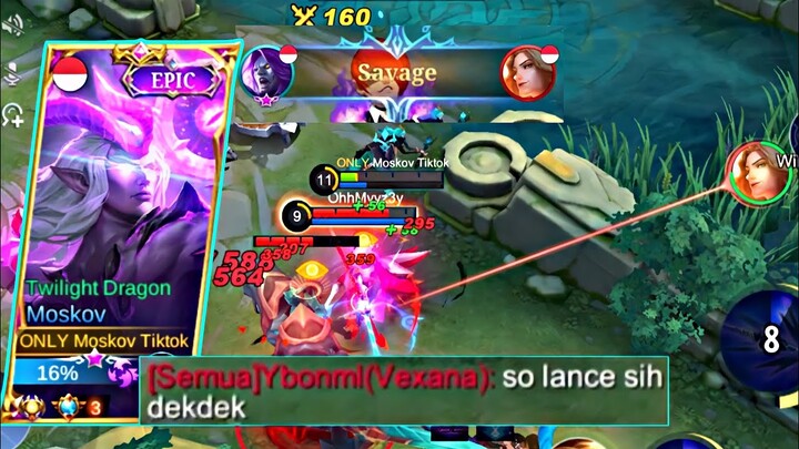 REAL SAVAGE 1vs5 SAMPAI LANCE MUSUH DI BACOTIN TIM SENDIRI