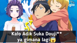 begini jadinya kalo Ade kalian Wibu Dan Punya hobi baca Douji**😱