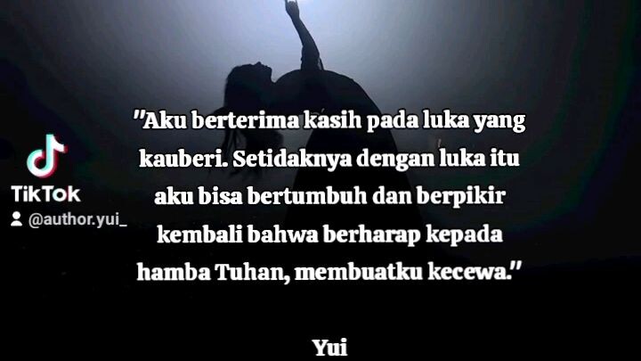 Terima Kasih untuk Luka