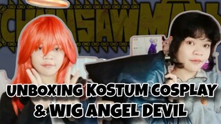 ikut aku yuk unboxing kostum dan wig angel devil ||