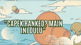 "Saat ML nyebelin... laut ini yang nenangin"☘️