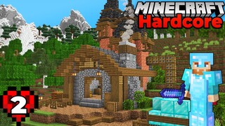 The Best DIAMOND MINE! Ep 2 : Minecraft 1.18 Hardcore Survival Let's Play