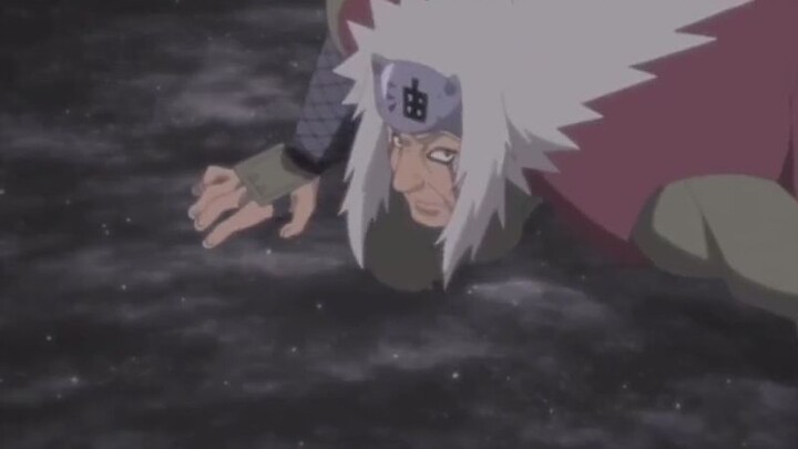 Naruto: Jiraiya vs Naruto Tứ Vĩ, Naruto bạo lực đã đánh Jiraiya đến mức nôn ra máu và bị thương nặng