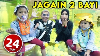 24 JAM JAGAIN ANAK‼️ ALUNA DAN AMANDA JADI BAYI MAIN KE PLAYGROUND‼️🤣